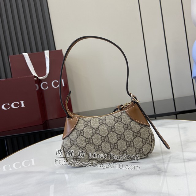 Gucci專櫃古馳最新款Emblem系列超迷你肩背包 jh1988型號：820696